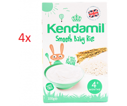 4x Jemná dětská rýžová kaše 100 g Kendamil