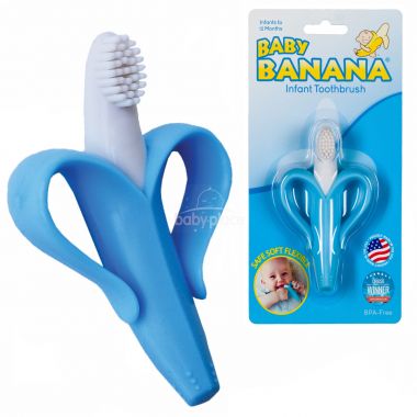 První kartáček Baby Banana Brush Banán