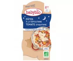 Babybio Good Night menu neapolské těstoviny 2 x 200g