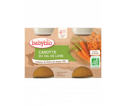 Babybio zeleninový příkrm mrkev 2 x 130g