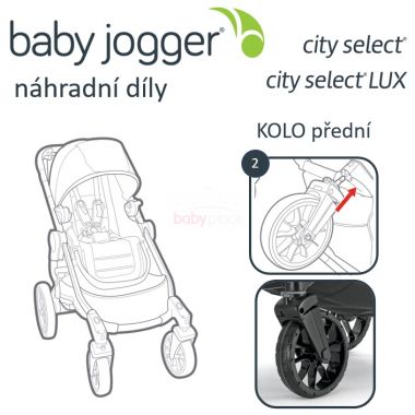 Přední kolo Baby Jogger City Select Lux (i Select)