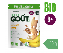 Banánové polštářky 50 g Good Gout Bio