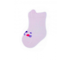 Bavlněné ponožky Noviti Pink Cat