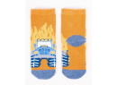 Bavlněné ponožky YO Orange Truck s protiskluzem