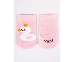 Bavlněné ponožky YO Peach Swan