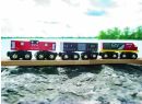 CN nákladní vlak + koleje Bigjigs Rail