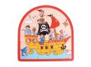 Dřevěné vícevrstvé puzzle Bigjigs Toys Pirátská loď