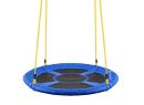 Houpací kruh (průměr: 110 cm) Springos Black/Blue/Yellow