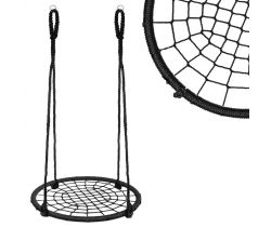 Houpací kruh (průměr: 120 cm) Springos Black