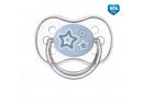 Canpol Newborn baby silikonové symetrické šidítko modrá