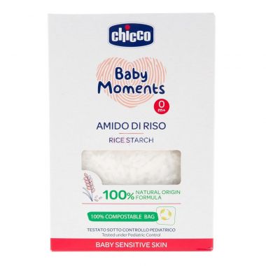 Škrob dětský rýžový do koupele 250 g Chicco Sensitive