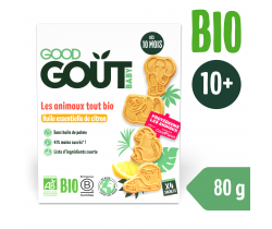 Citronová zvířátka (80 g) Good Gout BIO