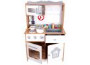 Dětská dřevěná kuchyňka s oknem EcoToys