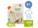 Dětská ovesná, pšeničná a rýžová instantní kaše v prášku 200 g Good Gout Bio