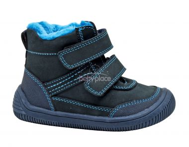Dětská zimní barefoot obuv Protetika Tyrel Navy