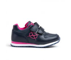 Dětské sportovní boty Axim Navy & Pink