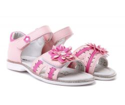 Dívčí sandály Wojtylko Pink Flower