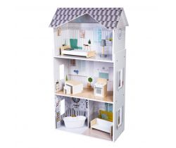 Domeček pro panenky s nábytkem EcoToys Residence Grace
