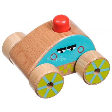 Dřevěná hračka Lucy&Leo Squeaker Car