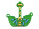 Dřevěná hračka přešívanka Lobito Pirate Boat