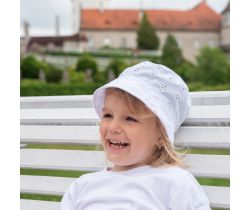 Dětský klobouk Esito Madeira White