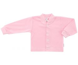 Kojenecký kabátek Esito bavlněný jednobarevný Pink
