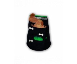 Froté ponožky YO s 3D prvkem Dog