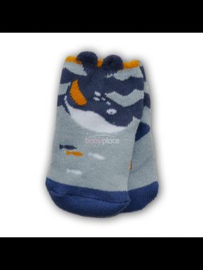 Froté ponožky YO s 3D prvkem Whale