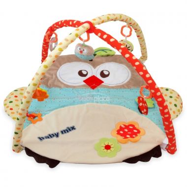 Hrací deka BabyMix Multi Owl