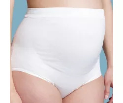 Kalhotky těhotenské podpůrné Carriwell Bílá