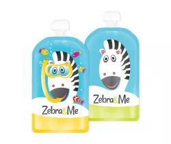 Kapsičky na stravu 2 ks Zebra & Me