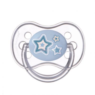 Kaučukový dudlík třešinka Canpol Newborn Baby Blue