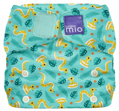 Látková plenka integrovaná v kalhotkách Bambino Mio MioSolo Jungle Snake