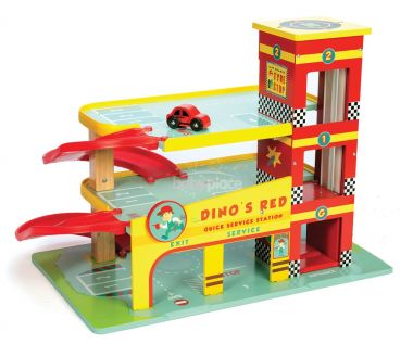 Garáž Le Toy Van Dino's Red
