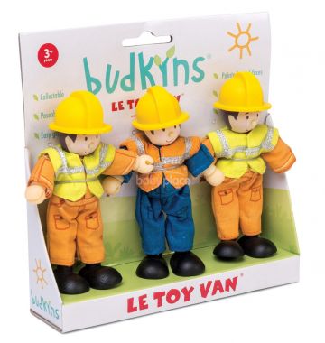 Postavičky Le Toy Van Stavebníci