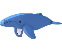 Magnetická skládací hračka s 3D modelem oceánu HALFTOYS Keporkak