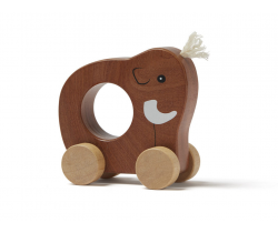 Mamut na kolečkách dřevěný Kids Concept Neo