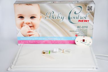 Monitor dechu se dvěma senzorovými podložkami Hisense Babysense Baby Control 2210