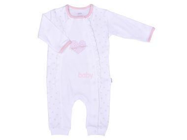 Overal Kitikate Dreams Heart White-Pink