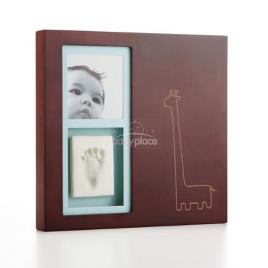 Pearhead Babyprints moderní rámeček na stěnu-hnědý