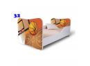 Dětská postel Pinokio Deluxe Butterfly Basketbal 32