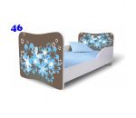 Dětská postel Pinokio Deluxe Butterfly Květiny 46