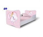 Dětská postel Pinokio Deluxe Butterfly Princ na koni 40