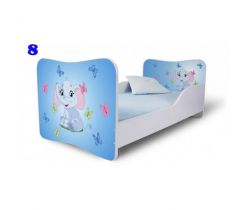 Pinokio Deluxe  Butterfly Slon 8 dětská postel