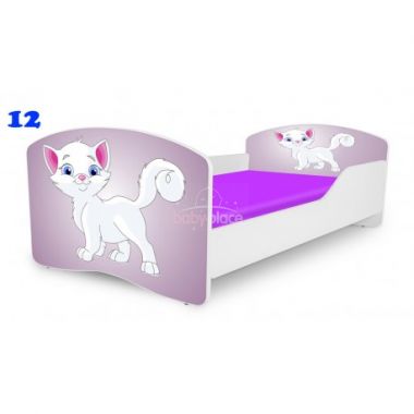 Dětská postel Pinokio Deluxe Rainbow Kočička 12