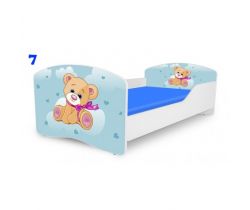 Dětská postel Pinokio Deluxe Rainbow Medvídek 7