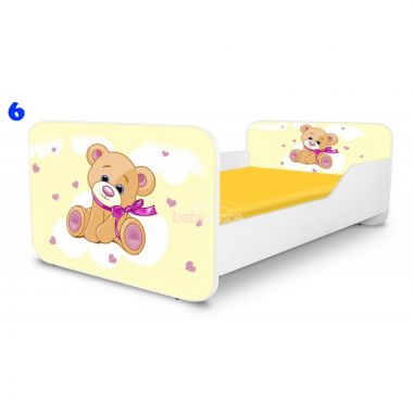 Dětská postel Pinokio Deluxe Square Medvídek 6