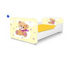 Dětská postel Pinokio Deluxe Square Medvídek 6