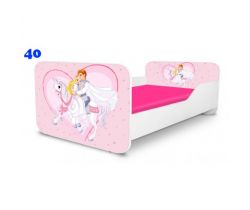 Dětská postel Pinokio Deluxe Square Princ na koni 40