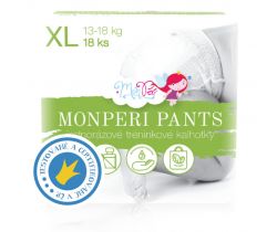 Plenkové kalhotky Monperi Pants XL (13-18 kg) 18 ks